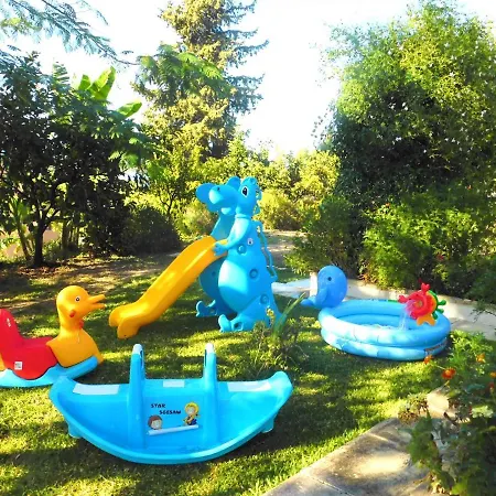 2 Bedrooms House At Corfu 500 M Away From The Beach With Lake View Enclosed Garden And Wifi *